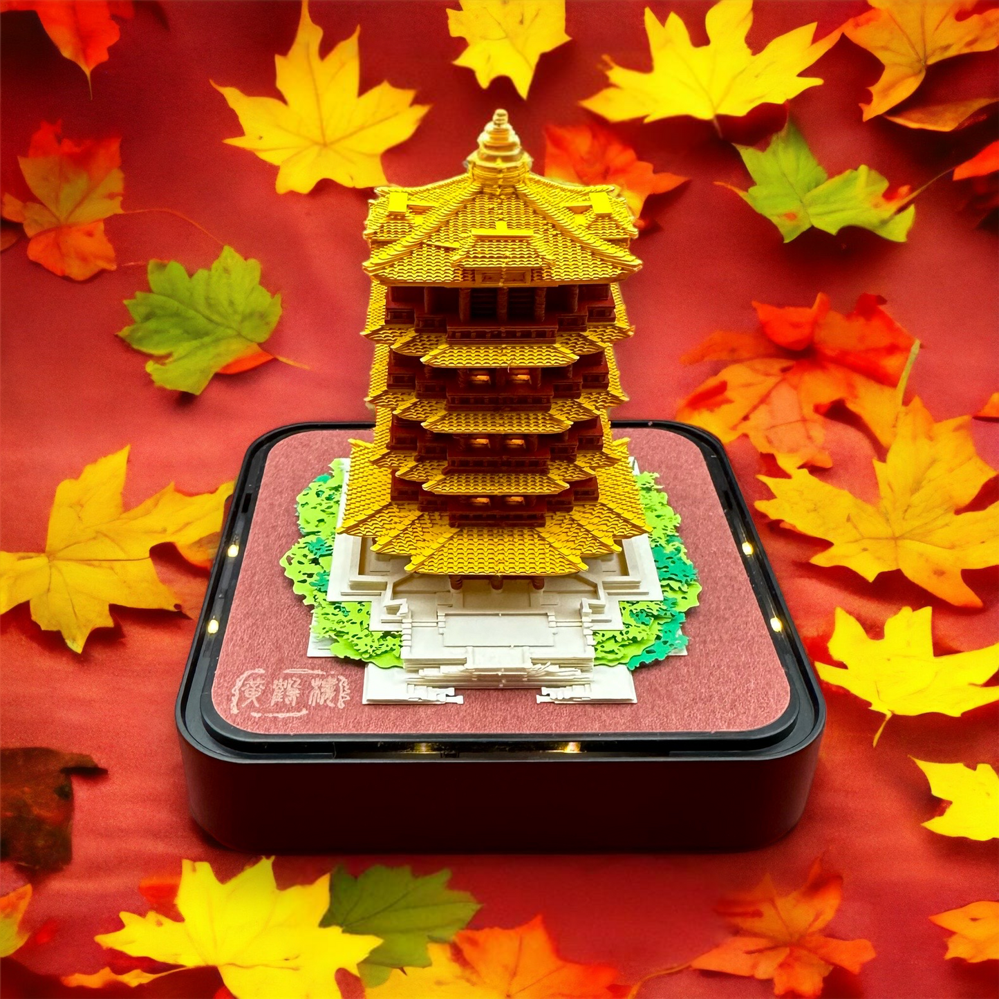 Pagoda Temple (With Light & Calendar 2025)